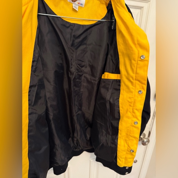 Vintage Kyle Busch Nascar Winners Circle M&M Sprint Cup Racing Jacket Size Large - Picture 8 of 12